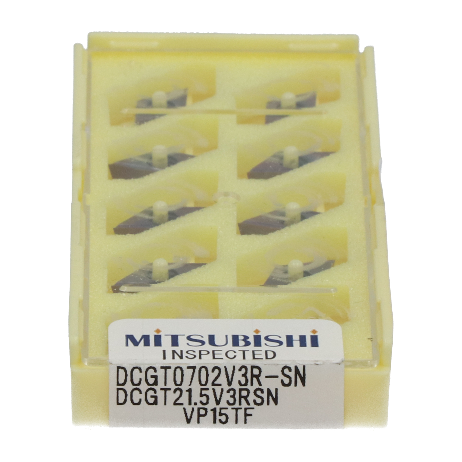 Mitsubishi DCGT0702V3R-SNVP15TF Insert DCGT0702V3R-SN VP15TF New NFP Sealed (10pcs)