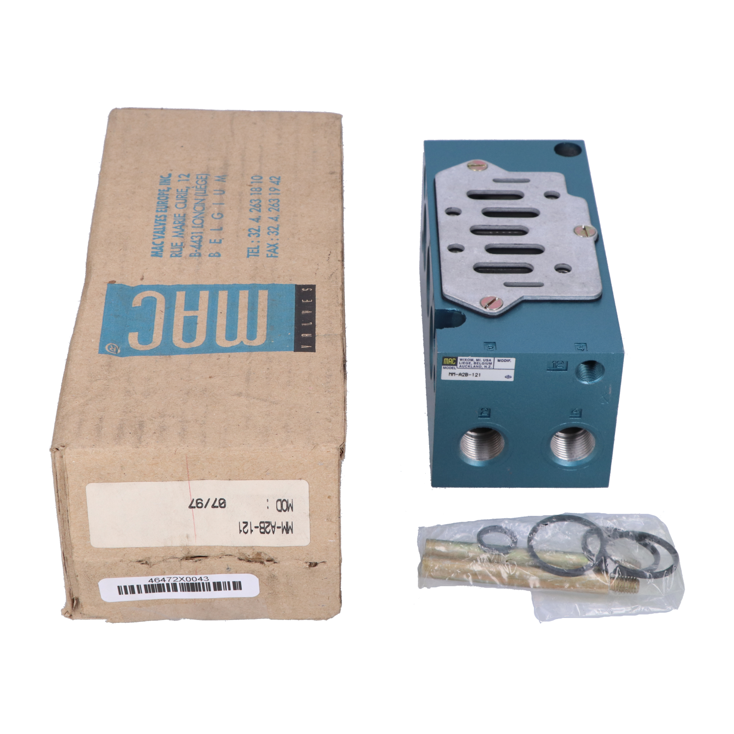 Mac Valves MM-A2B-121 New NFP