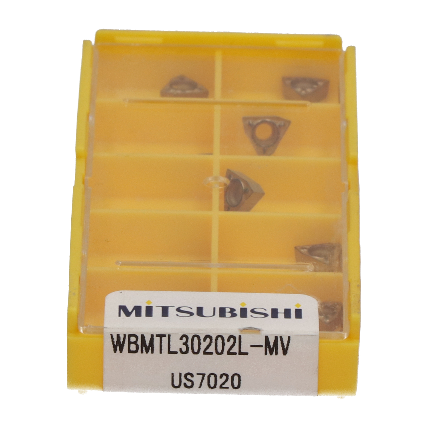 Mitsubishi WBMTL30202L-MVUS7020 Insert WBMTL30202L-MV US7020 New NFP Sealed (10pcs)