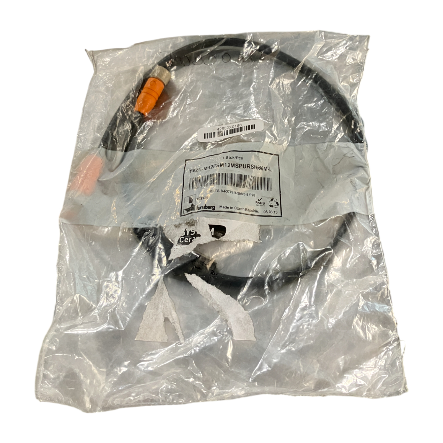 Lumberg RSTS8-RKTS8-299/06P20 New NFP Sealed