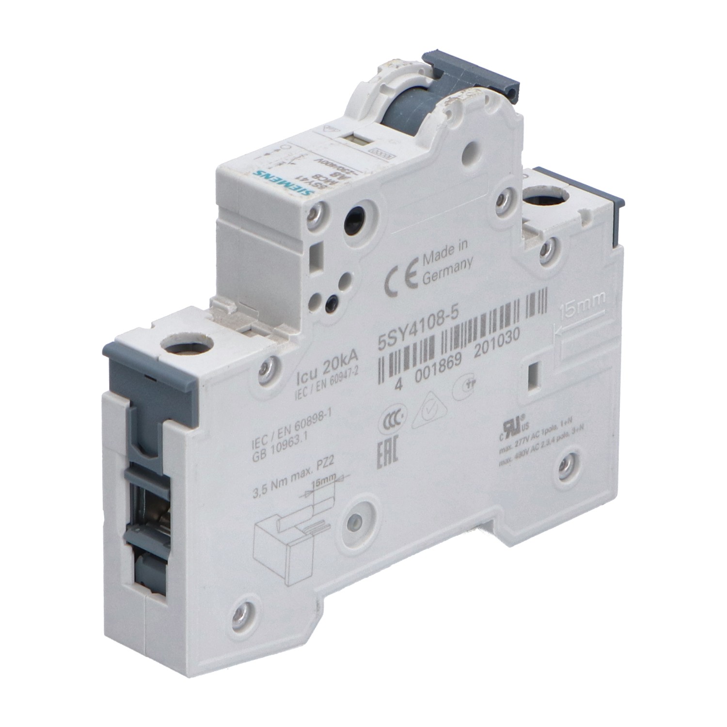 Siemens 5SY4108-5 Used UMP