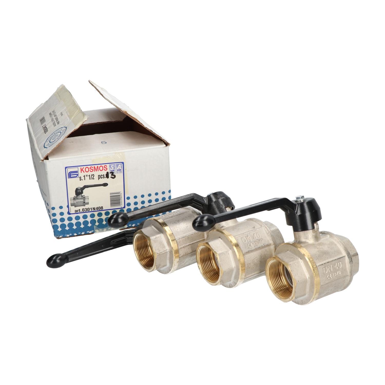 Effebi 0301N408 Ball Valve New NFP (3pcs)