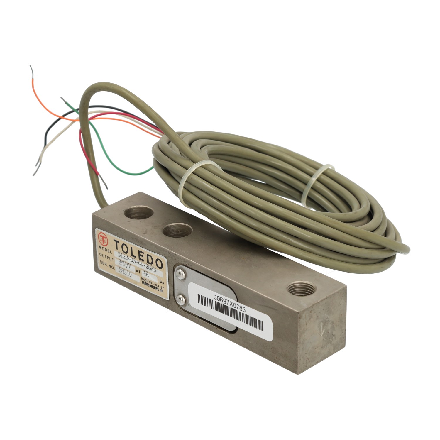 Neutral 5123-D3-4K-20P3 Load Cell Used UMP