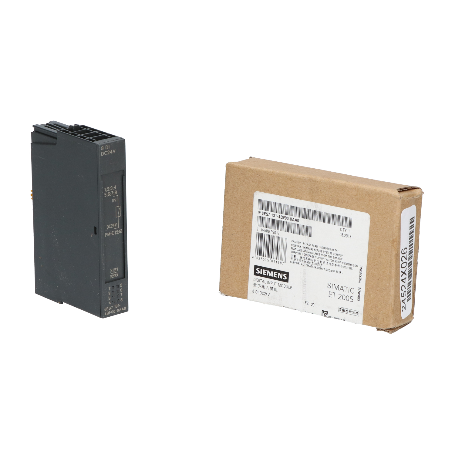 Module électronique Siemens 6ES7131-4BF00-0AA0 – Pour ET 200S – Neuf Dans Son Emballage D'origine