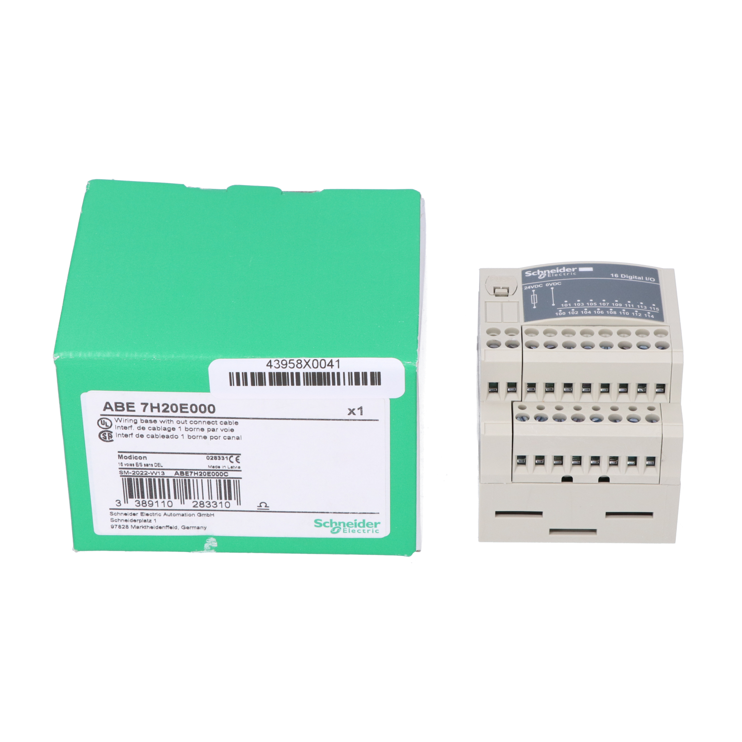 Schneider Electric ABE7H20E000 New NFP
