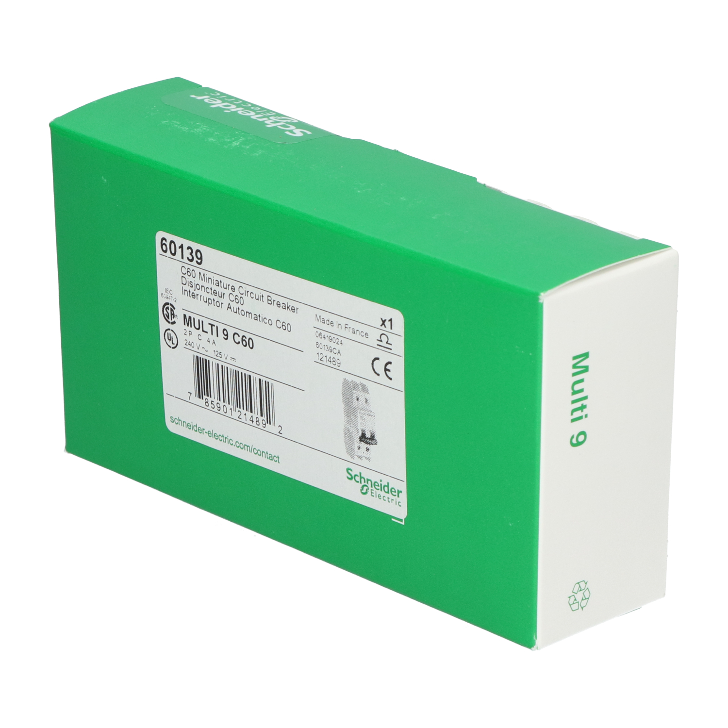 Schneider Electric 60139 Circuit Breaker New NFP Sealed