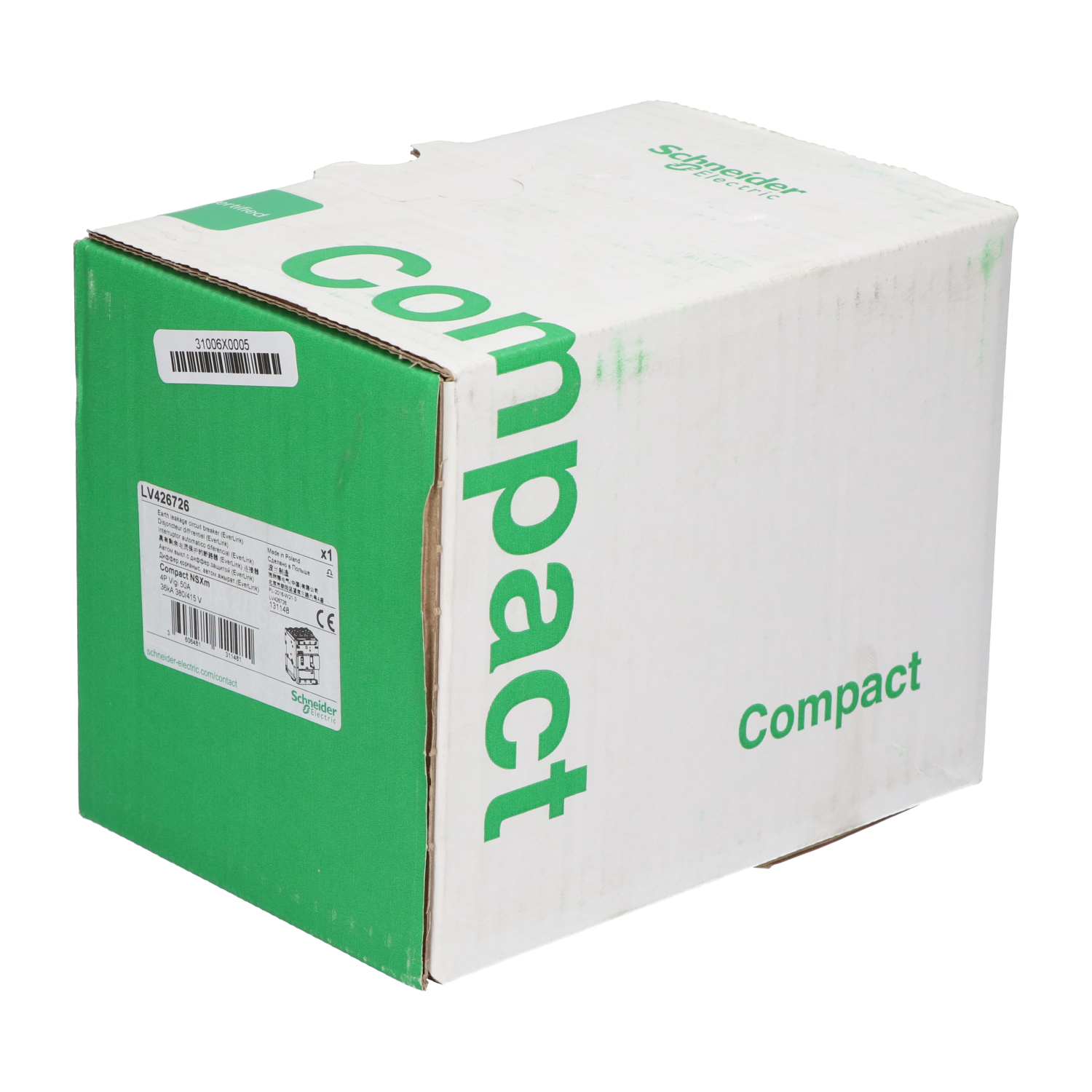 Schneider Electric LV426726 Circuit Breaker New NFP Sealed