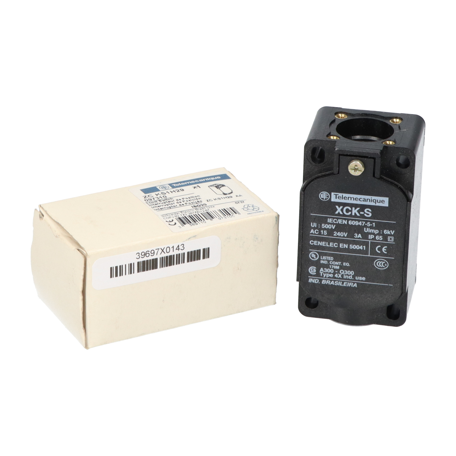 Telemecanique ZCKS1H29 Limit Switch Body New NFP