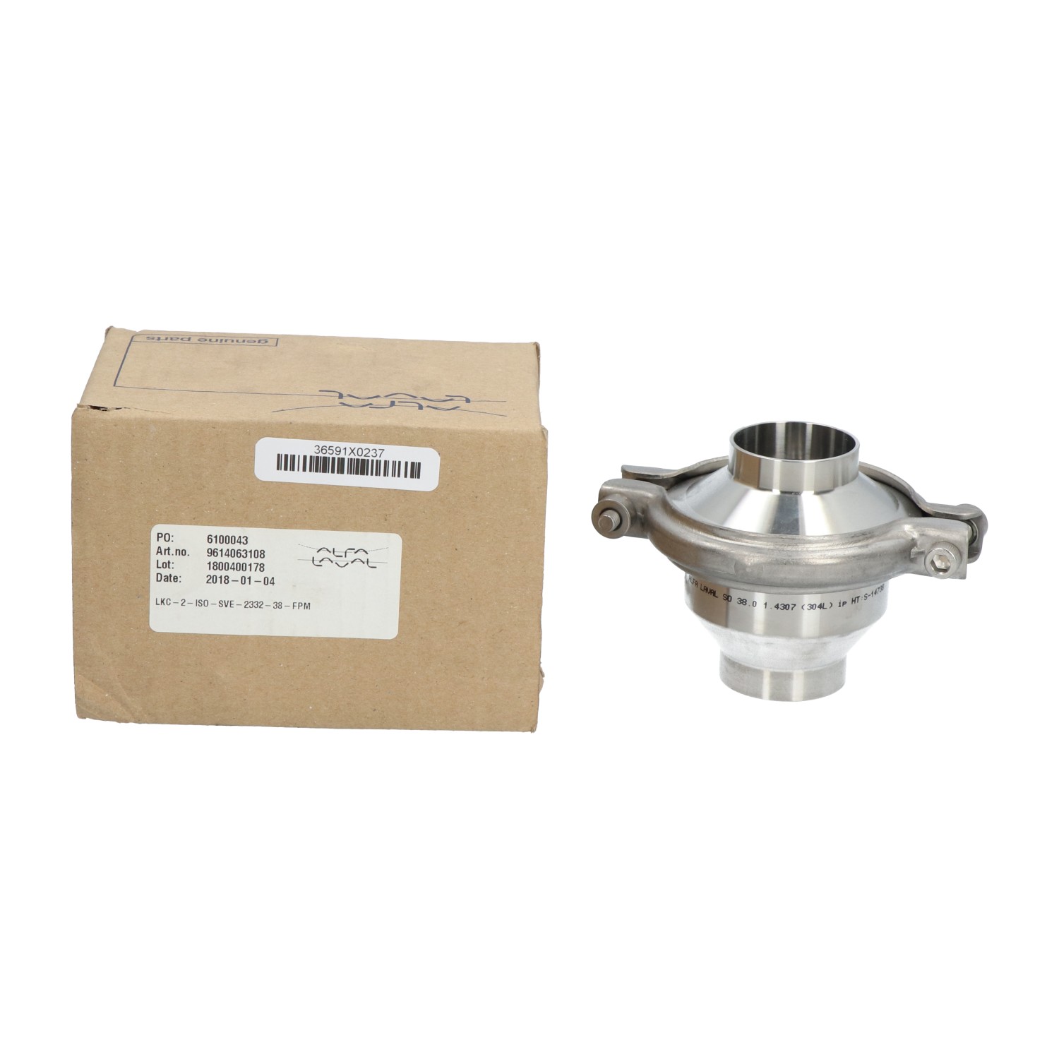 Alfa Laval 9614063108 Non-return Valve New NFP