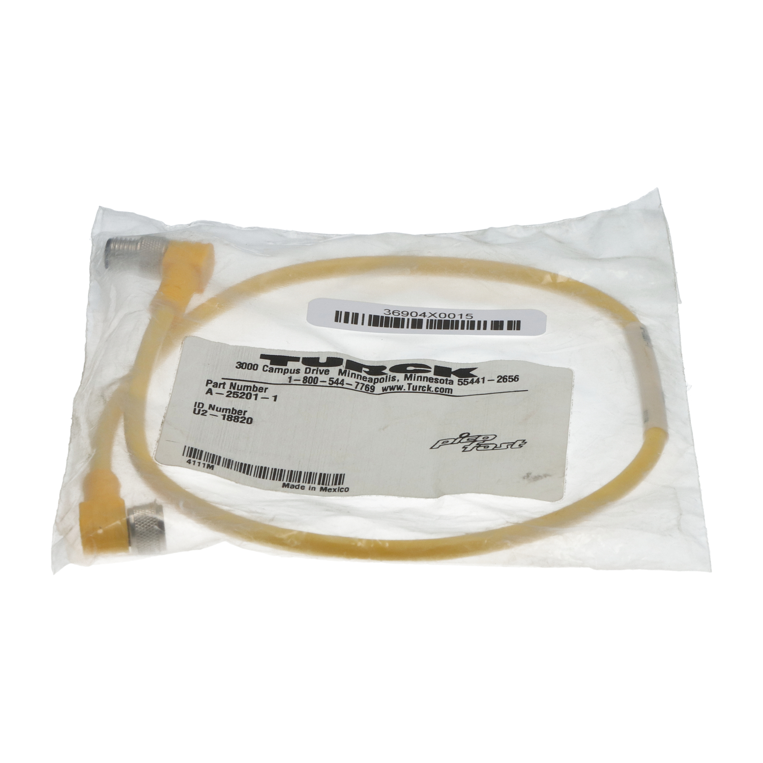 Turck A-25201-1 Cable New NFP Sealed