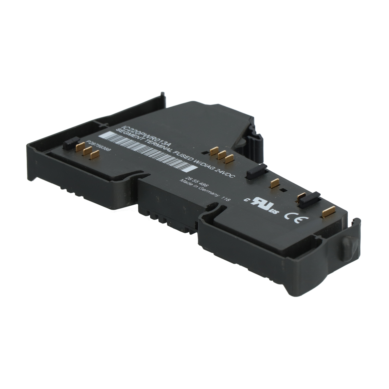 Ge IC220PWR013A Segment Terminal Fused W/Diag 24VDC New NMP