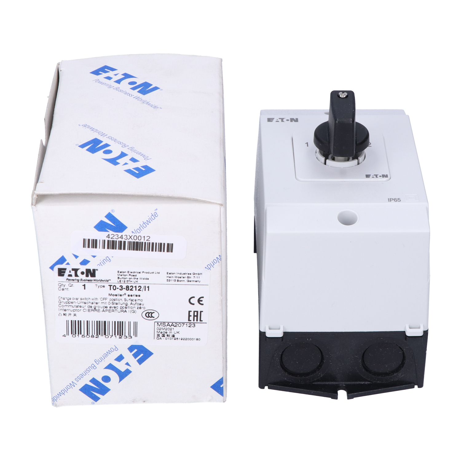 Eaton T0-3-8212/I1 New NFP