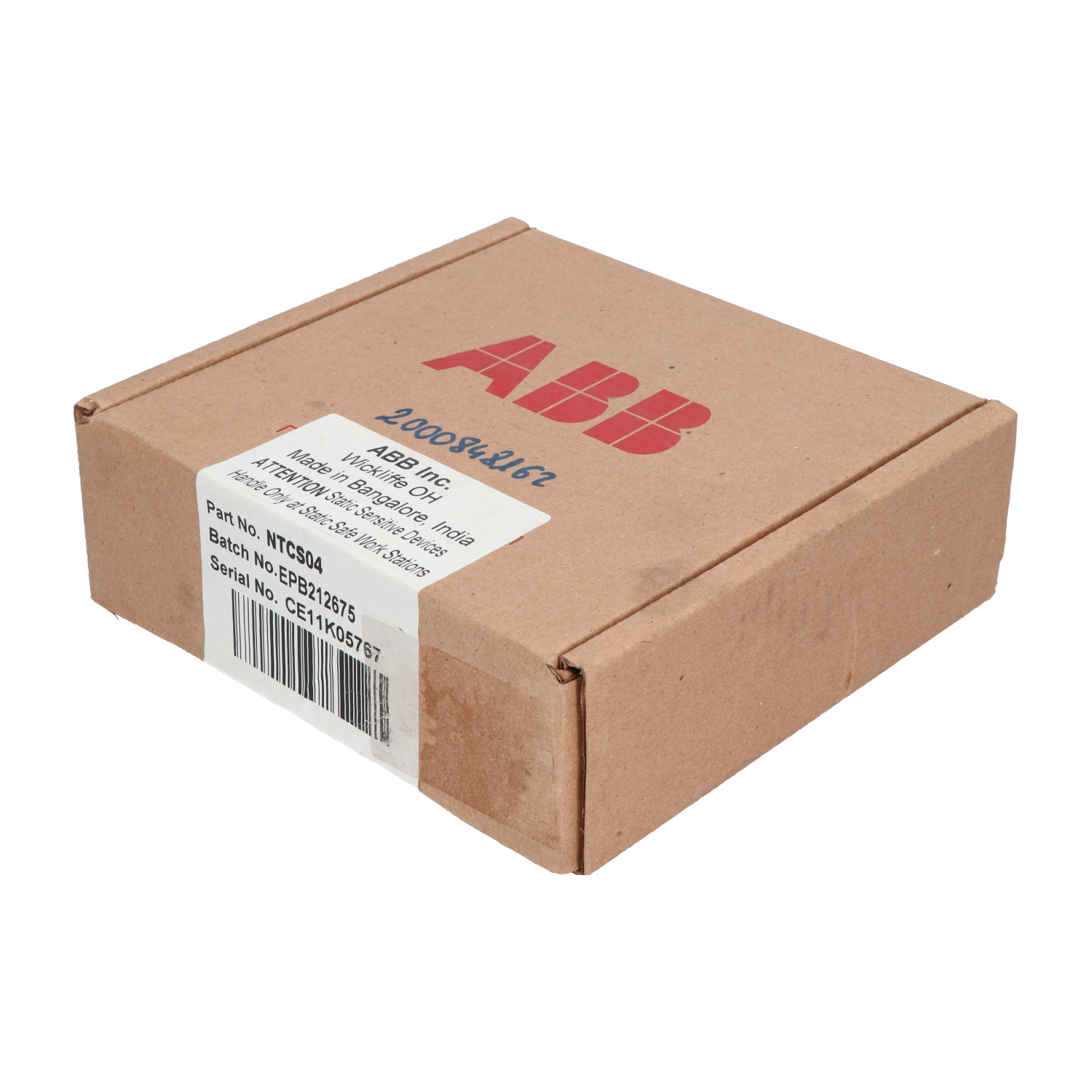 ABB NTCS04 Control I/O Termination Unit New NFP Sealed