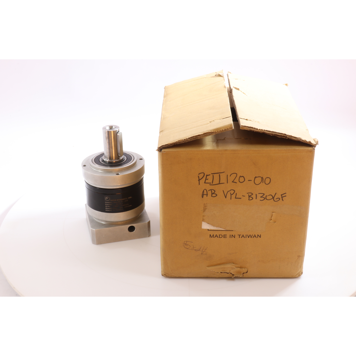 Apex Dynamics Inc PEII120-010 Planetary Gearbox I=10 Economy Range New NMP