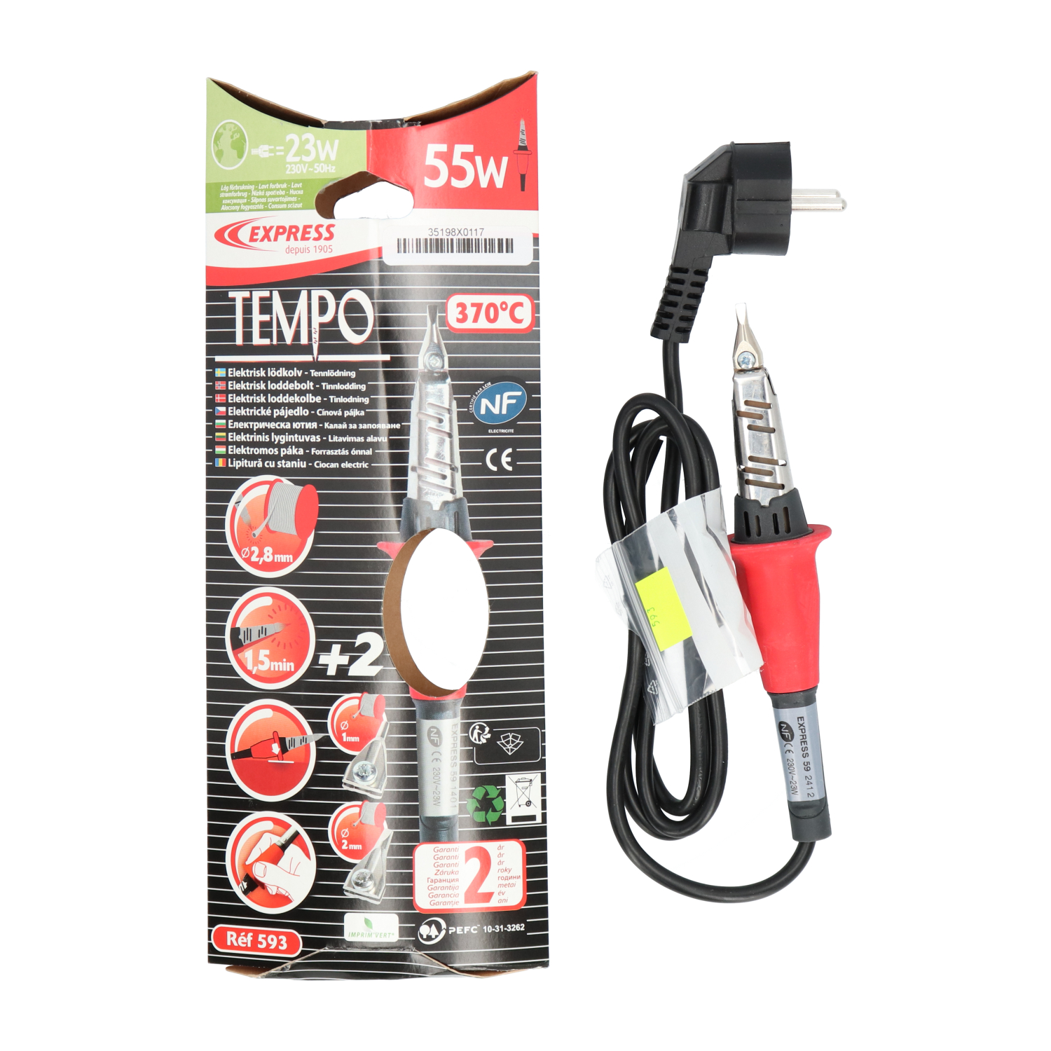 Express 593 Soldering Tool New NFP