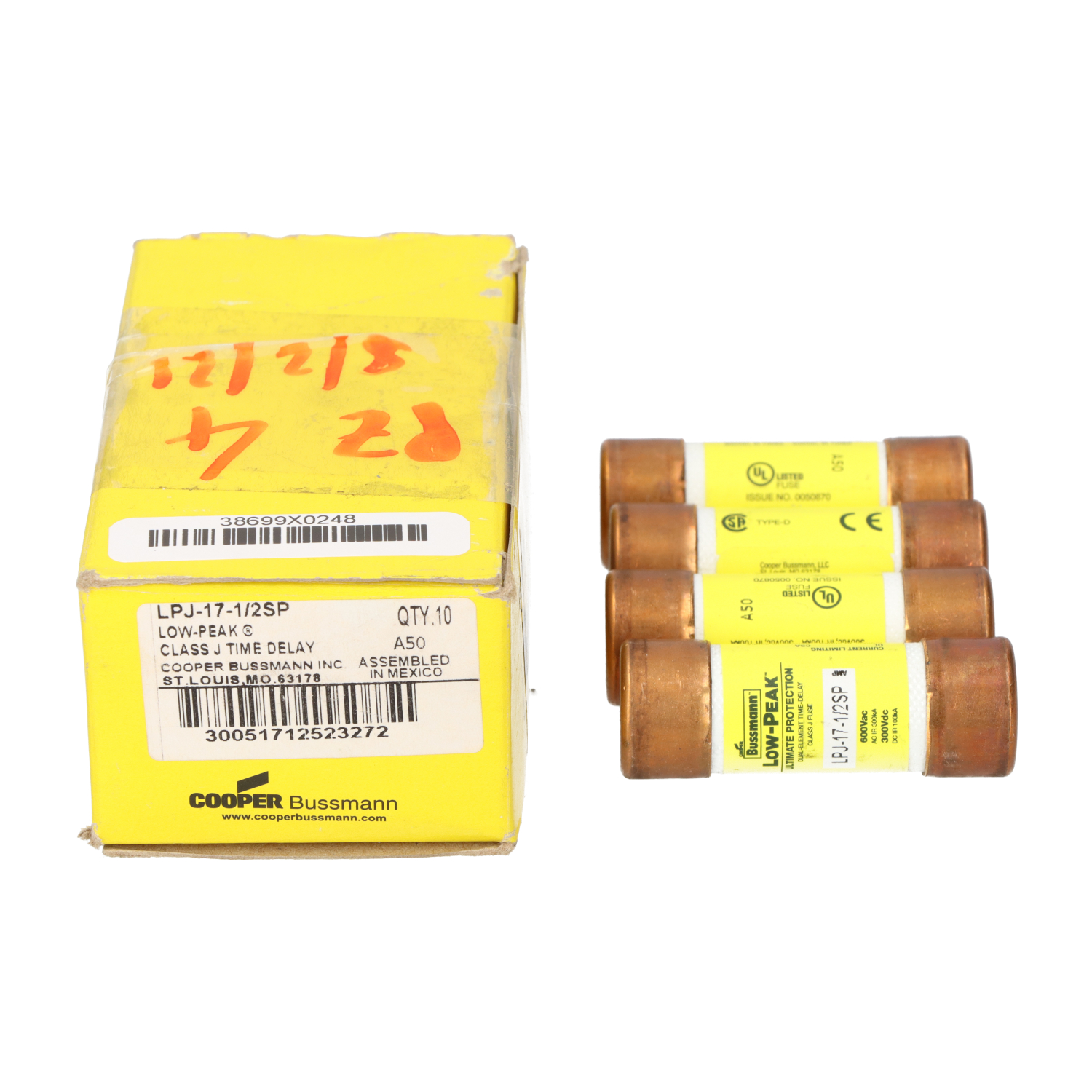 Bussmann LPJ-17-1/2SP New NFP (4pcs)