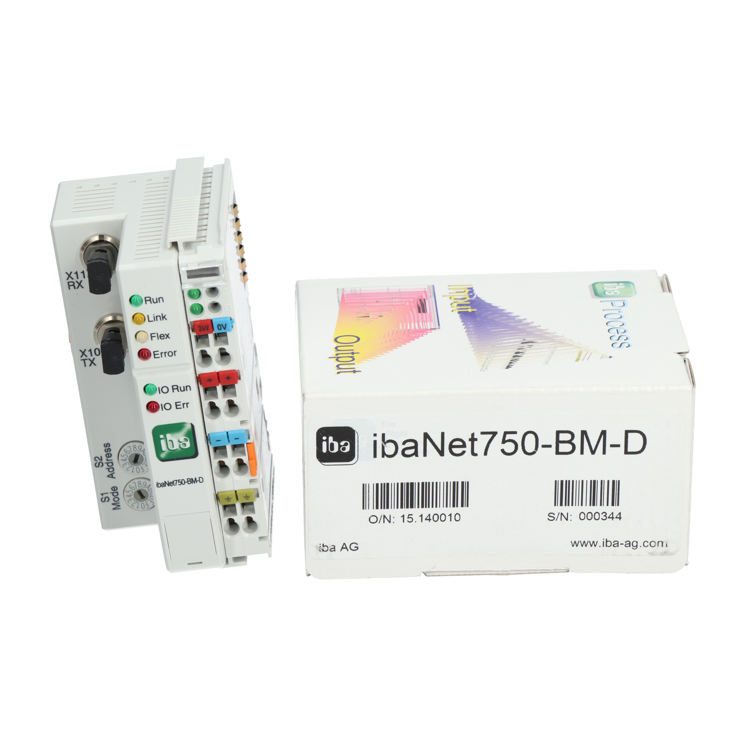 Iba IBANET750-BM-D Decentralized I/O Module For Various Applications New NFP