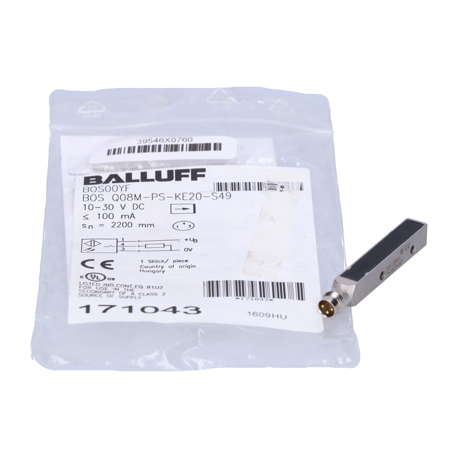 Balluff BOS00YF New NFP