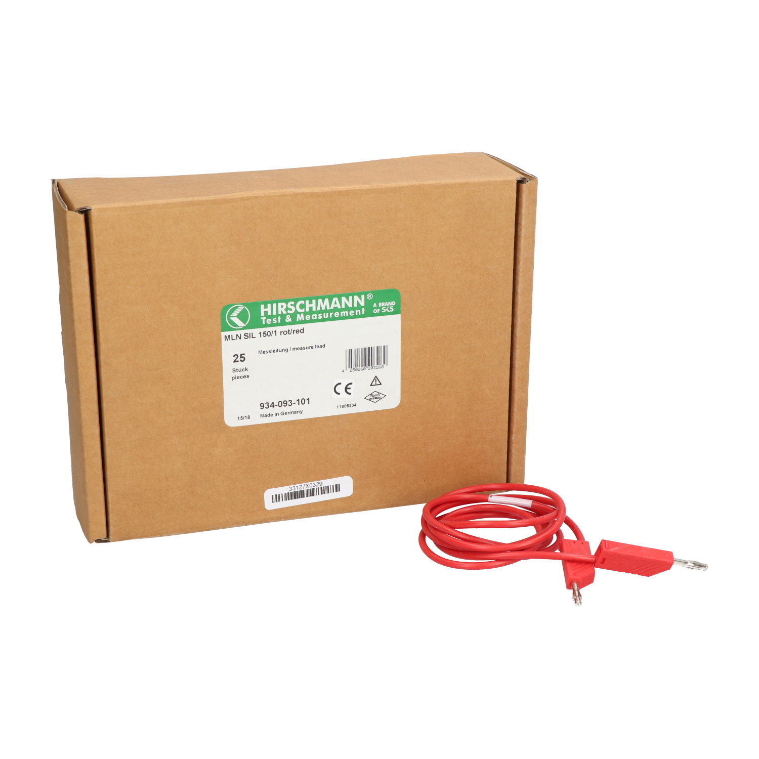 Hirschmann 934-093-101 Measure Lead New NFP (22pcs)