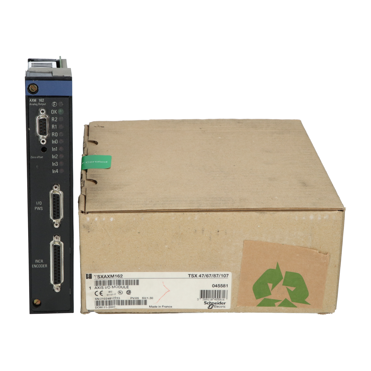 Schneider Electric TSXAXM162 TSX Axis I/O Module New NFP