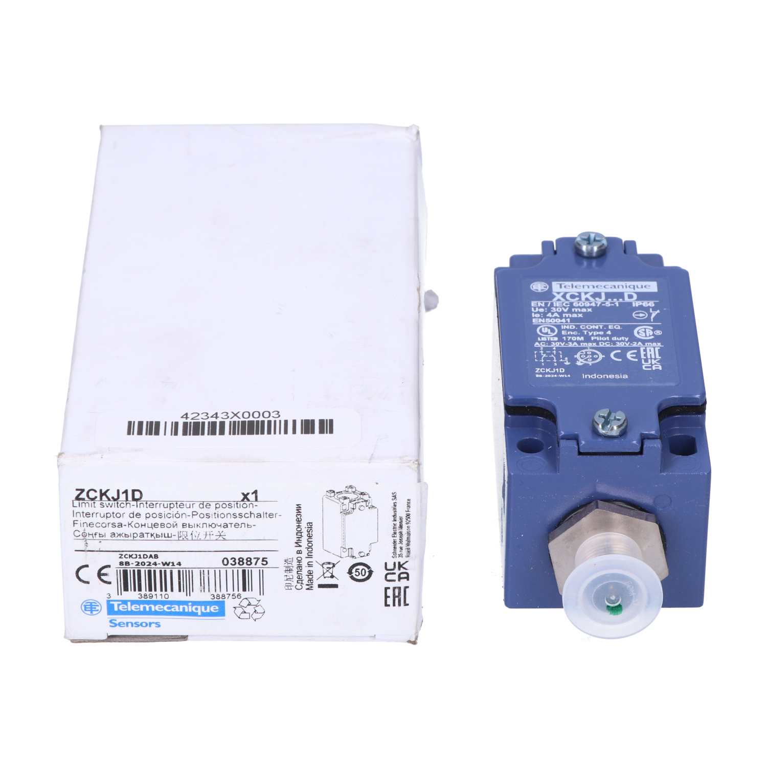 Telemecanique ZCKJ1D New NFP