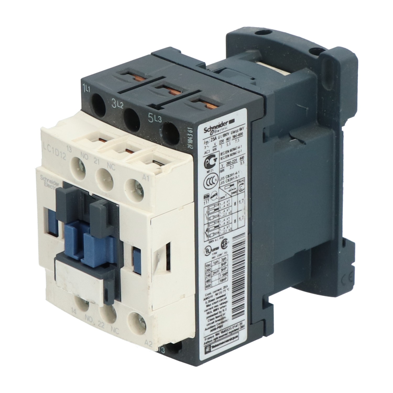 Schneider Electric LC1D12 Contactor Used UMP