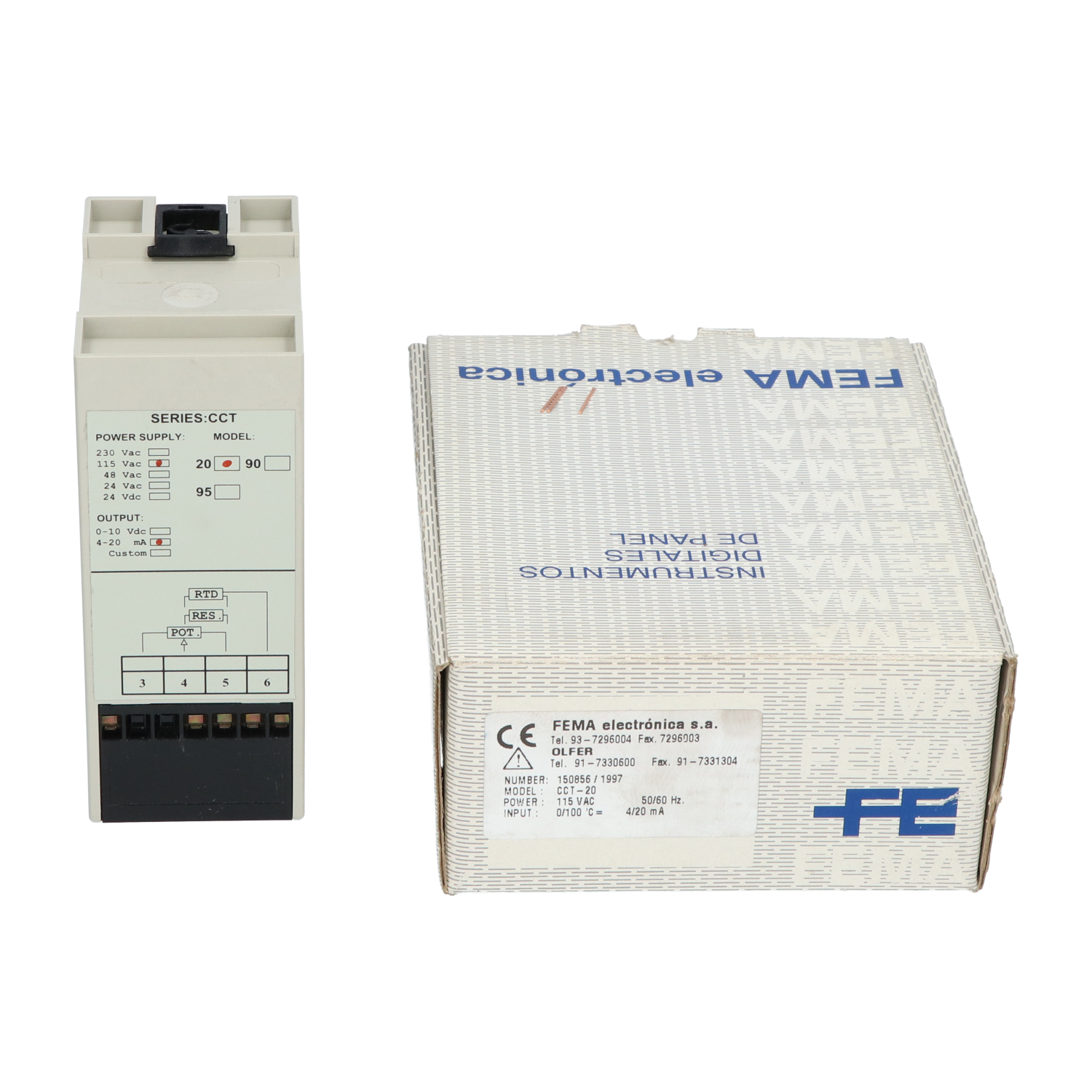 Fema CCT-20 Power Supply Module New NFP