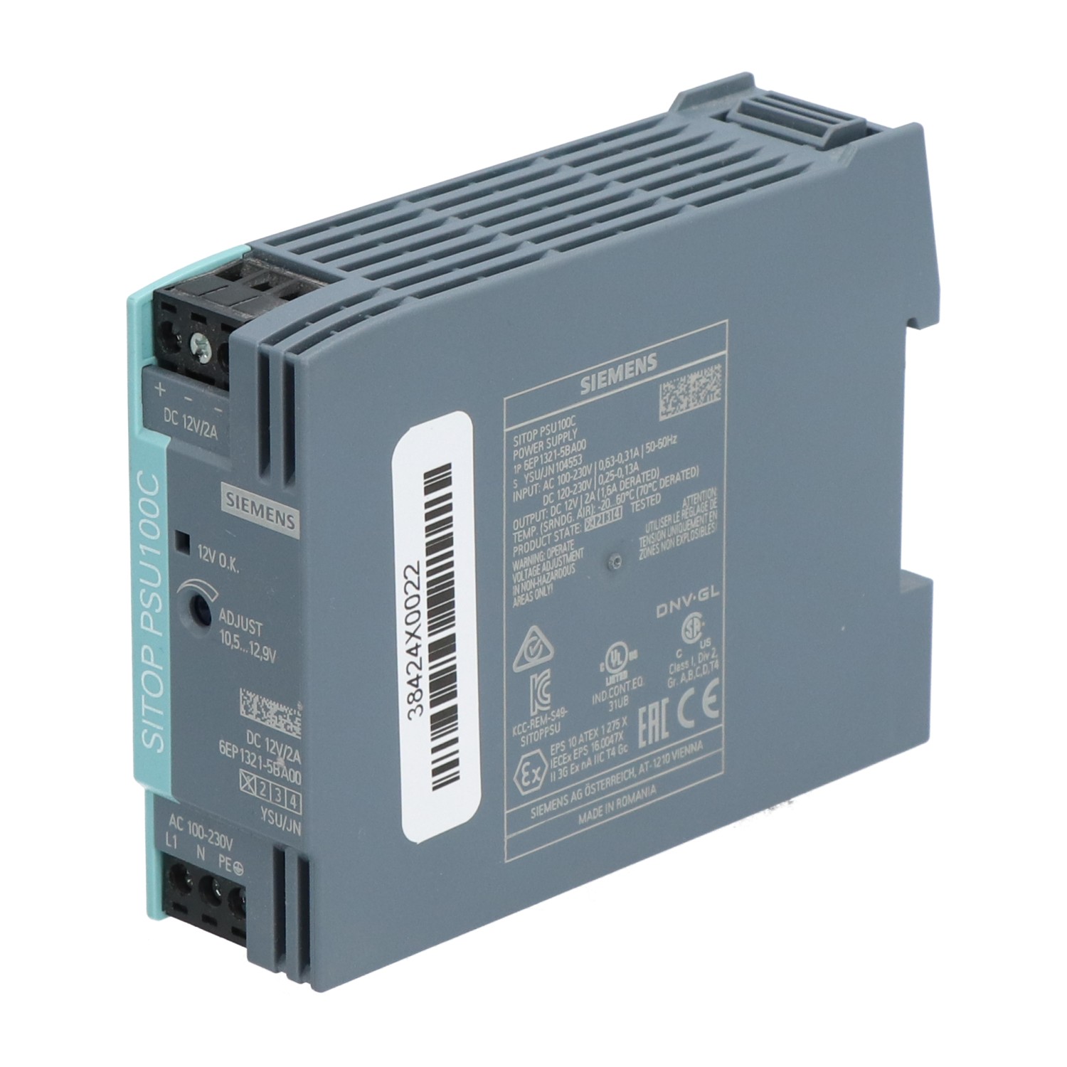 Siemens 6EP1321-5BA00 SITOP Power Supply Used UMP