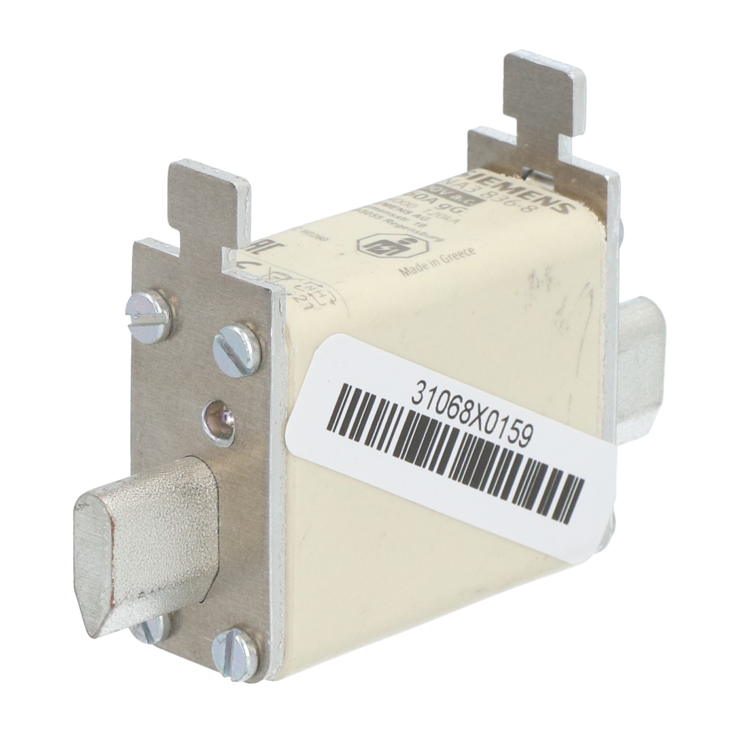 Siemens 3NA3836-8 Fuse Element Used UMP