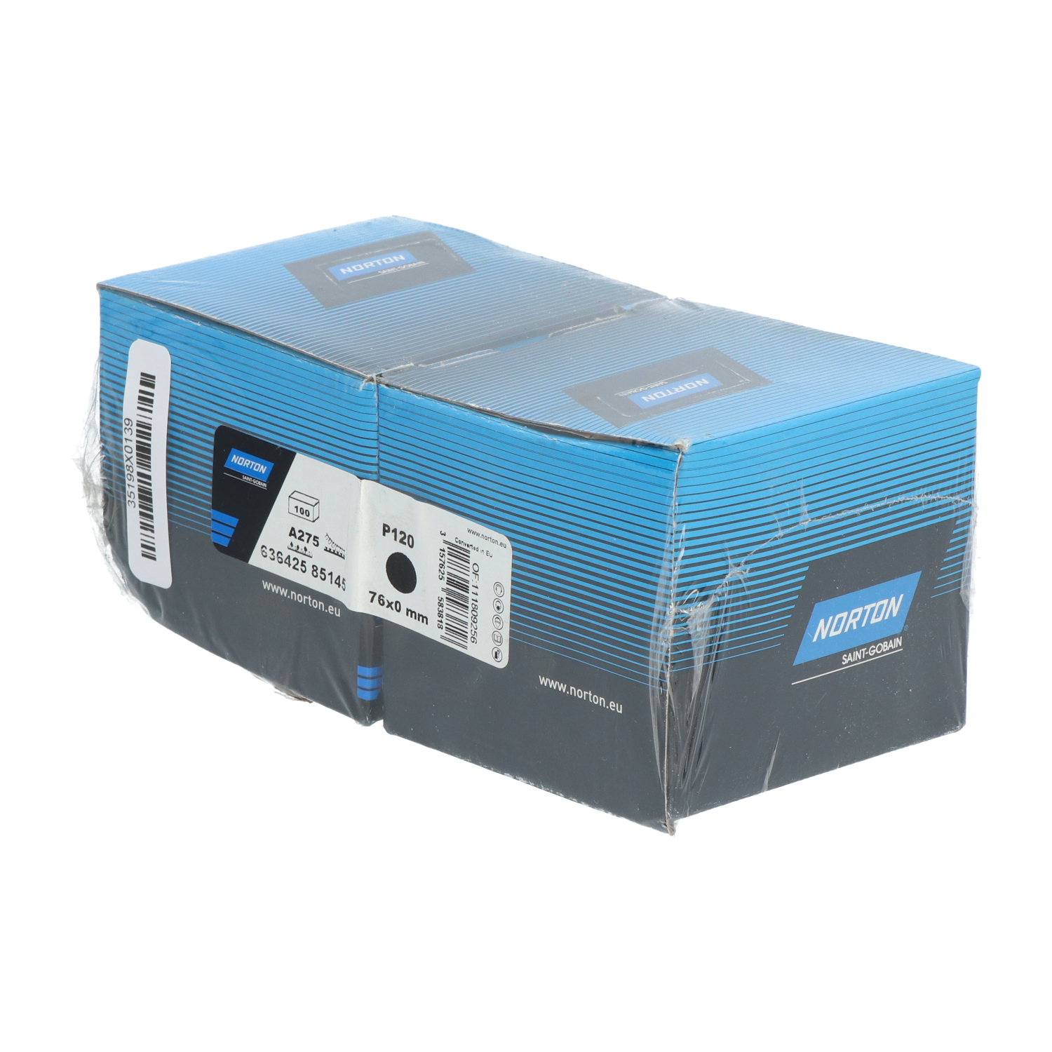 Norton Saint Gobain 63642585145 Sanding Disc (100pcs) New NFP Sealed (100pcs)