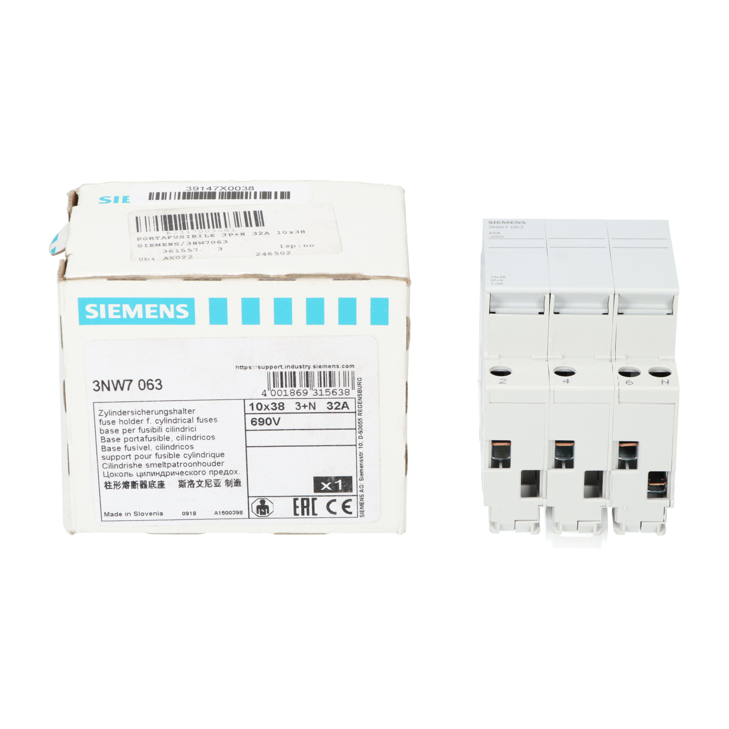 Siemens 3NW7063 New NFP