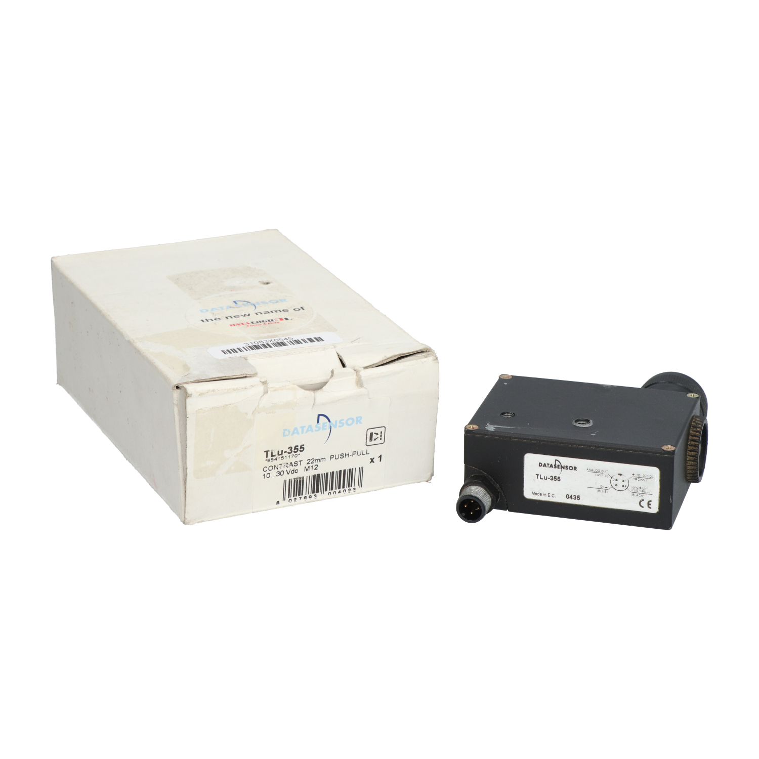 Datasensor TLU-355 Contrast Sensor Used UFP