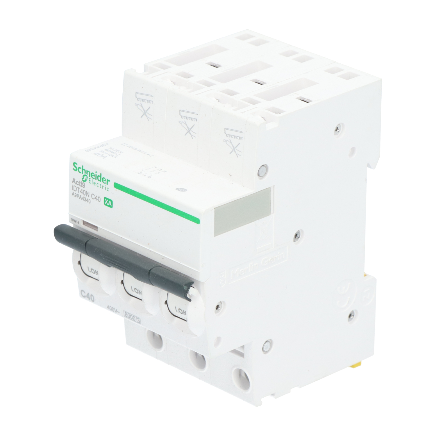 Schneider Electric A9PA4340 Miniature Circuit Breaker 3P New NMP