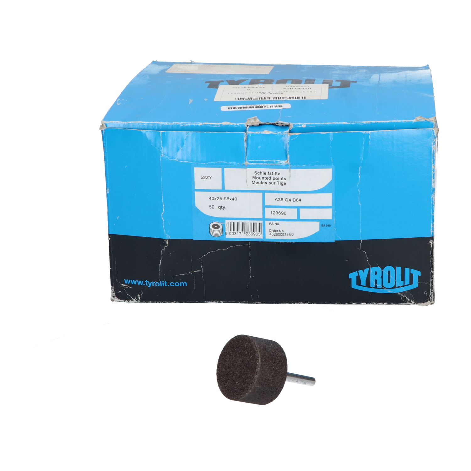 Tyrolit A36Q4B84 Grinding Point New NFP (50pcs)