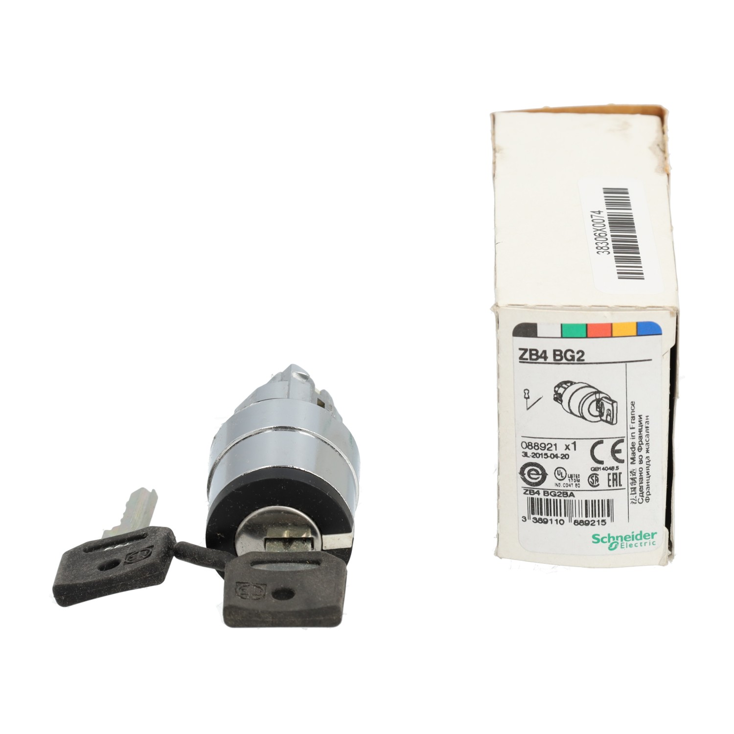 Schneider Electric ZB4BG2 Head For Selector Switch New NFP