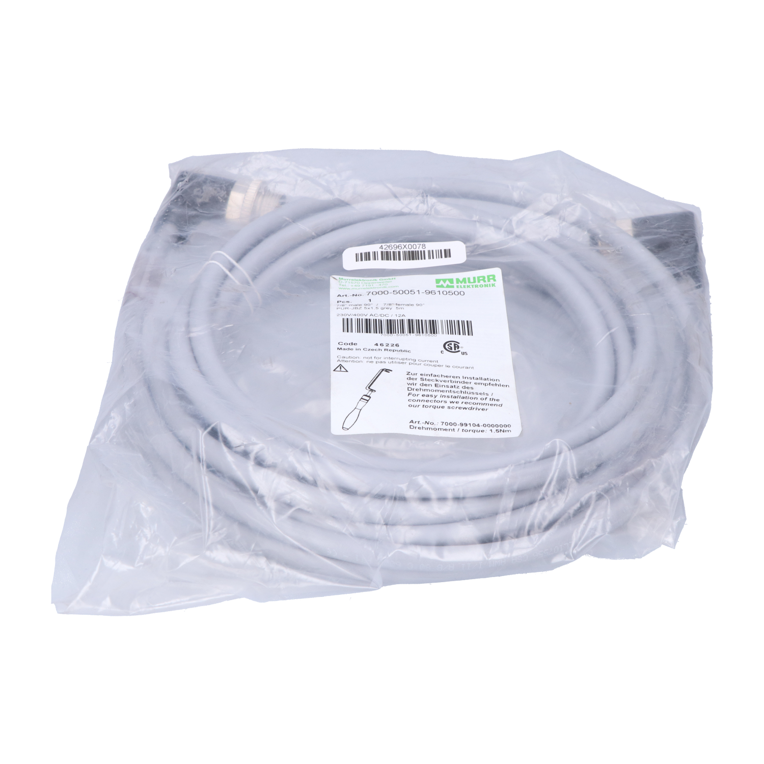 Murr Elektronik 7000-50051-9610500 New NFP Sealed