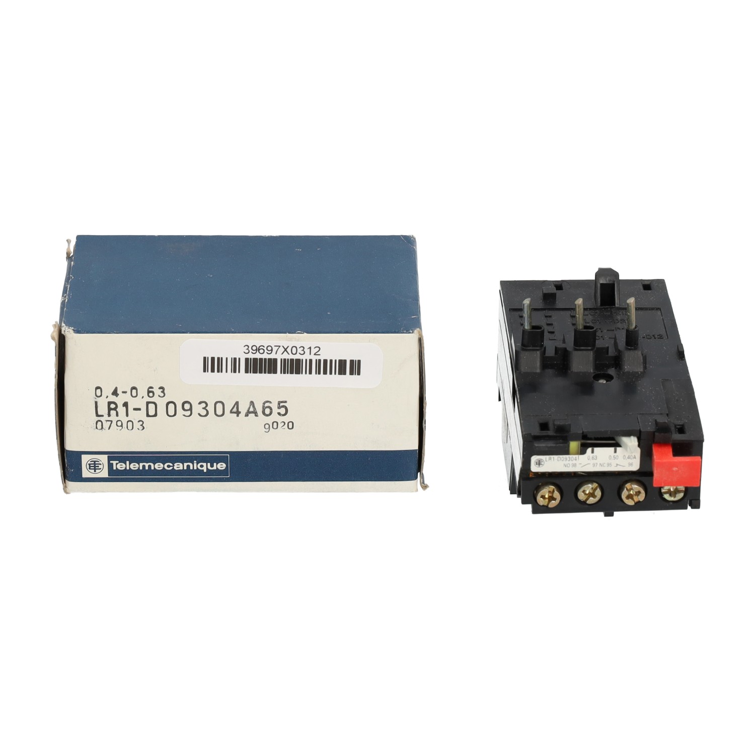 Telemecanique LR1-D09304A65 Thermal Overload Motor Contactor Relay Damaged