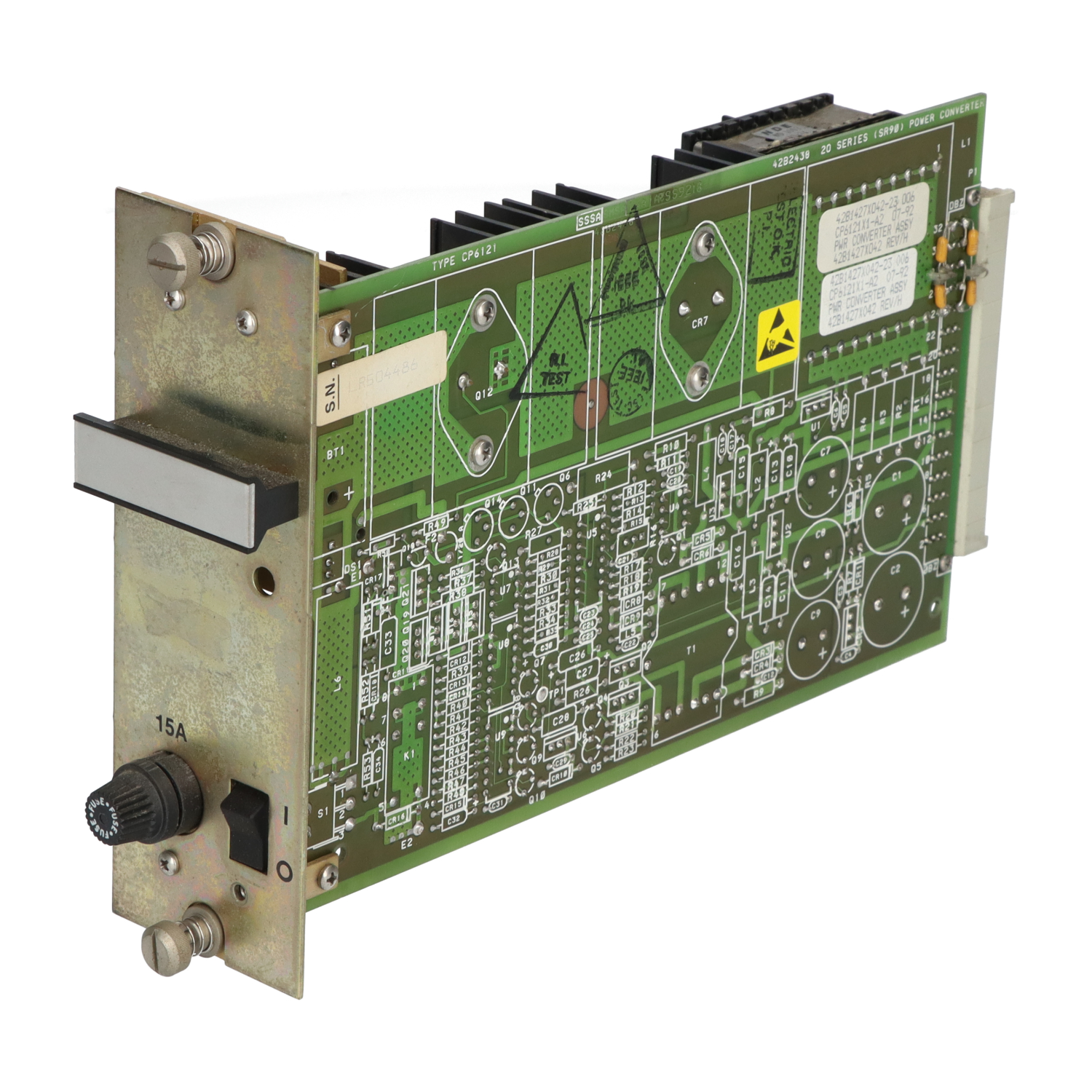 Fisher-Rosemount Systems 42B1427X042 Power Supply Used UMP