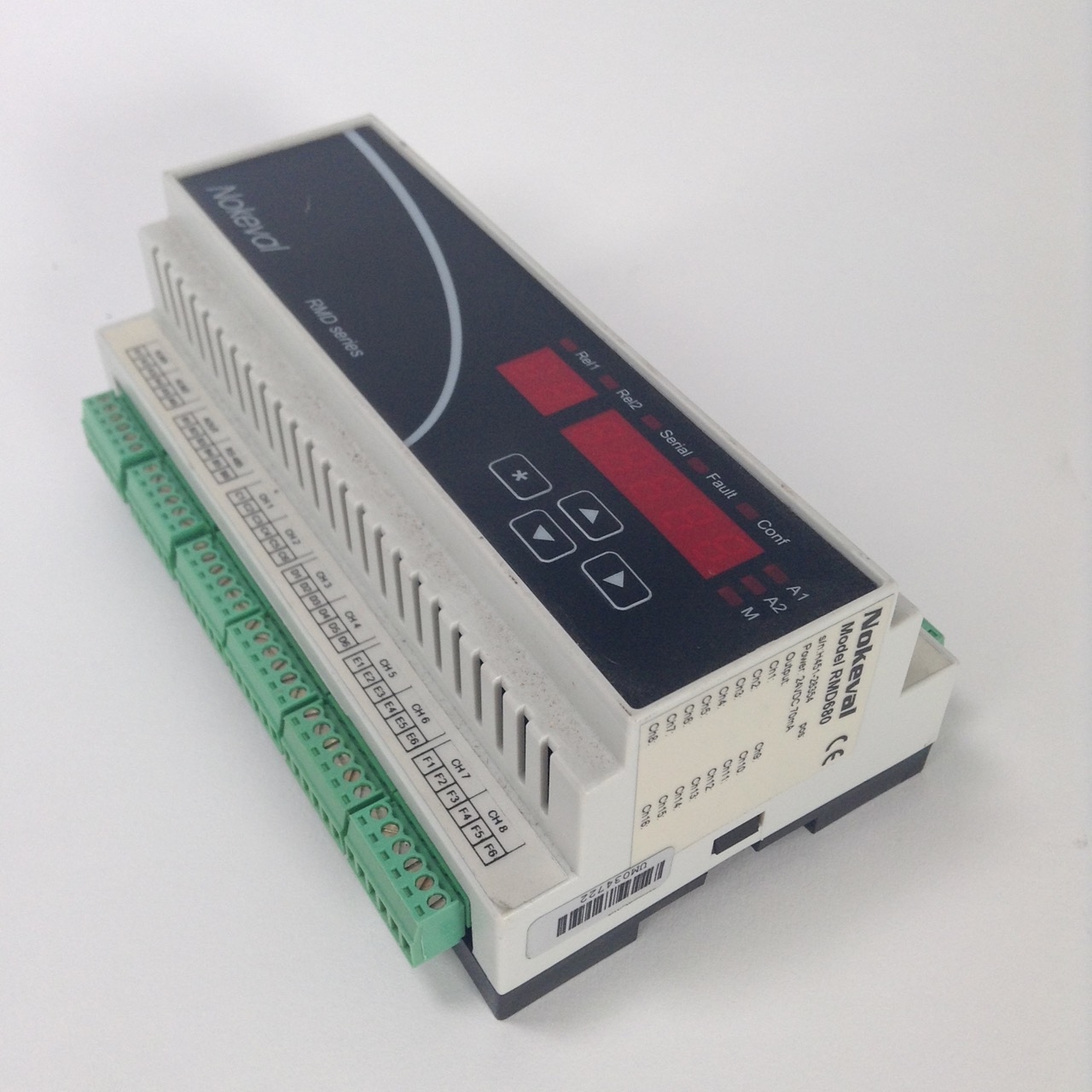 Nokeval RMD680 16 channel universal input transmitter 24VDC Used UMP