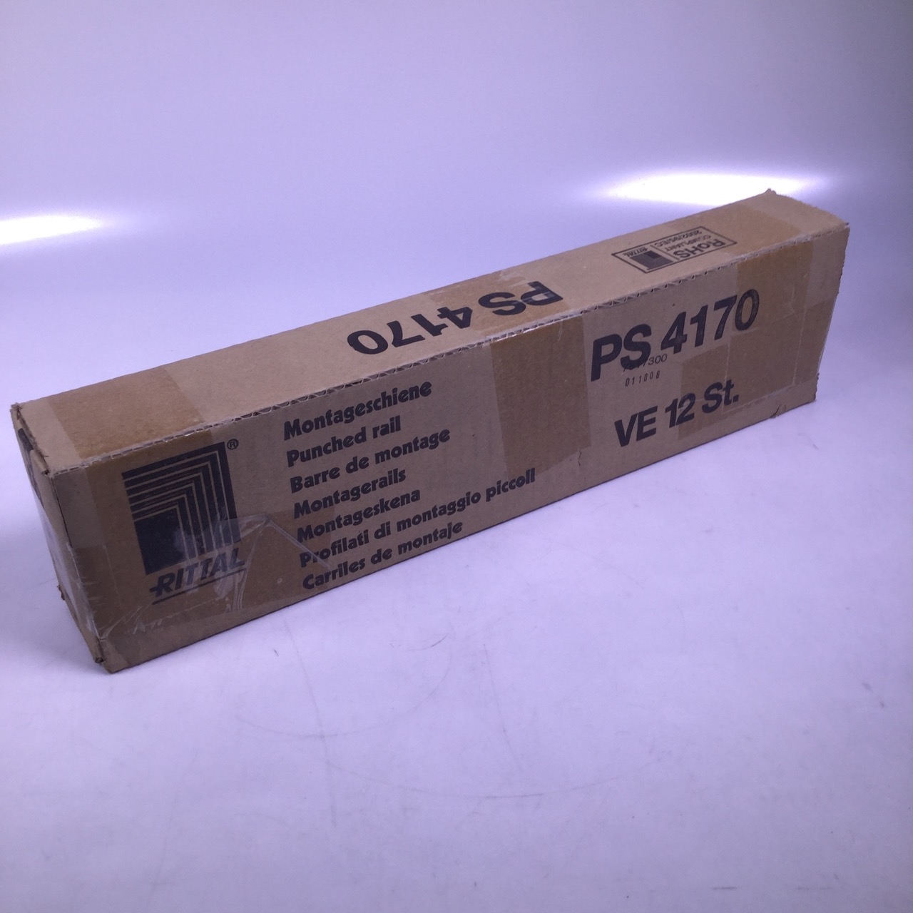 Rittal PS4170 Montageschiene Punched rail NFP (12pieces) Sealed