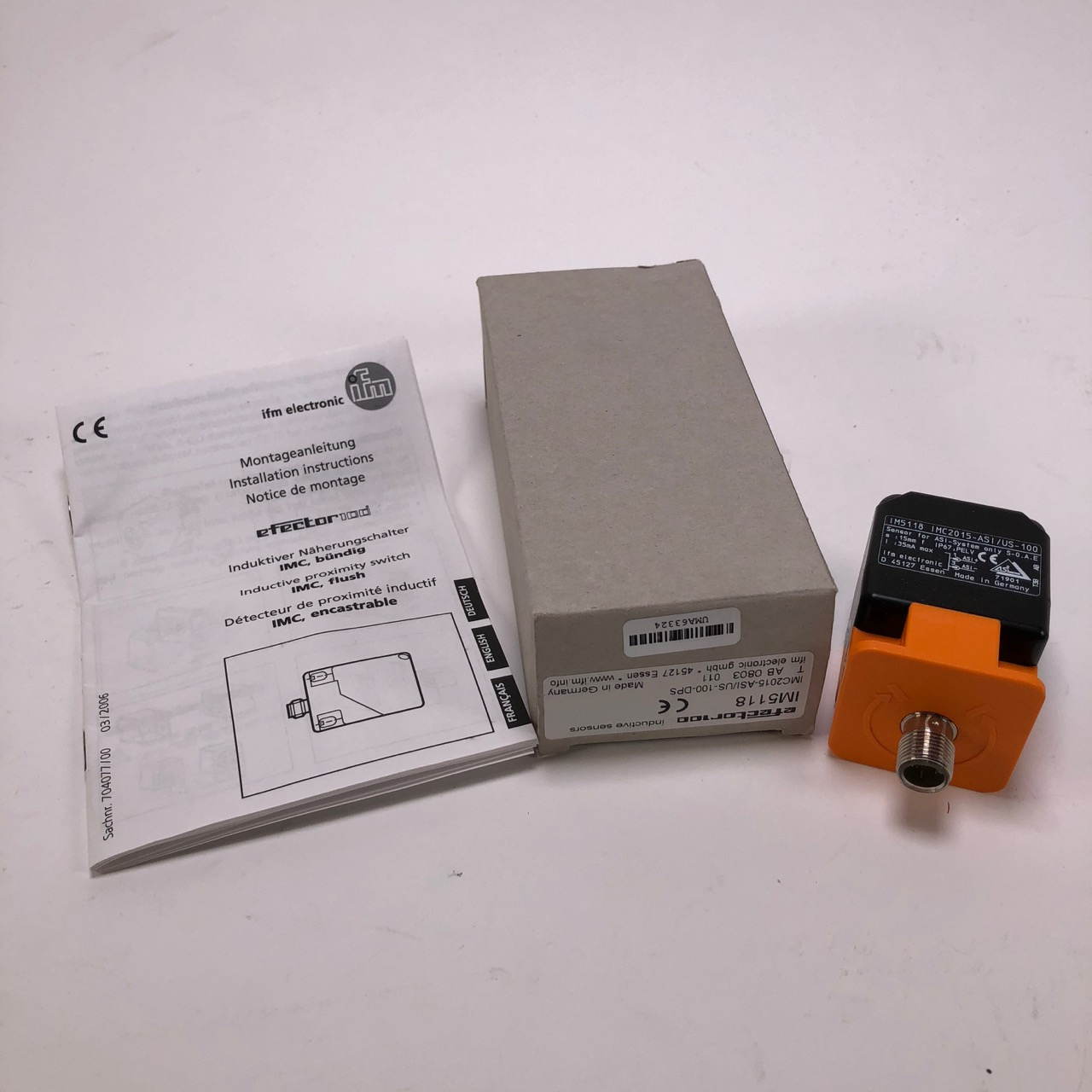 Ifm Electronic IM5118 Inductive Proximity Switch Näherungschalter New NFP