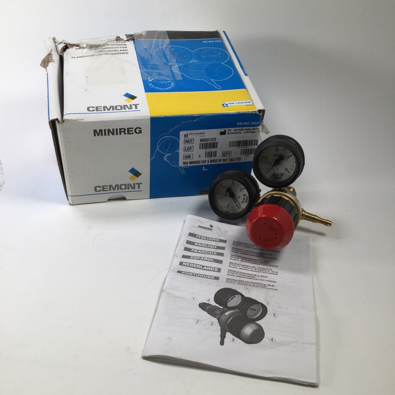 Cemont W000371378 Pressure Regulator Druck-Regler New NFP