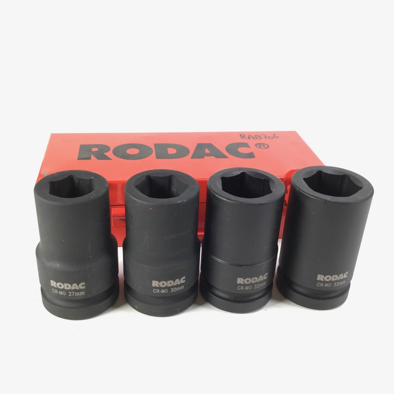 Rodac RA8706 4pcs Socket Set Steckdosensatz New NFP