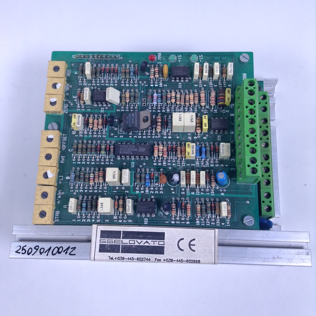SGE Lovato MUS22.220.170.12 Variable Frequency Control Module NMP