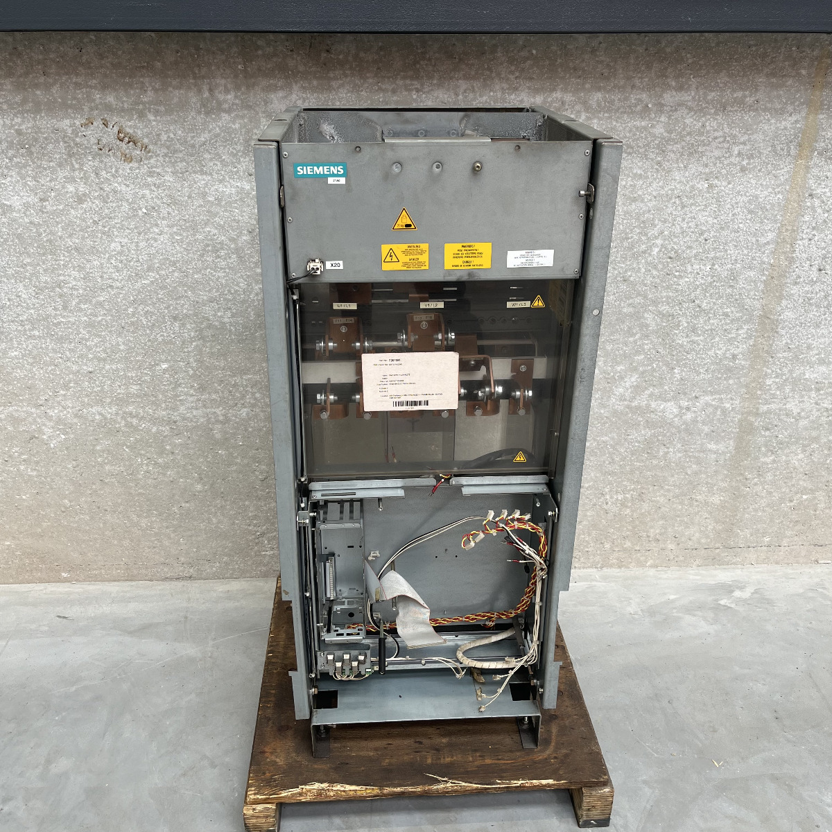 Siemens 6SE7037-7HH85-0AA0 Common Rectifier Simovert P Used UMP