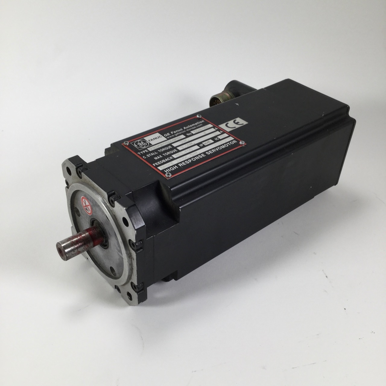 Ge Fanuc SK800MSB0926064BR000 High response servomotor w brake Used UMP