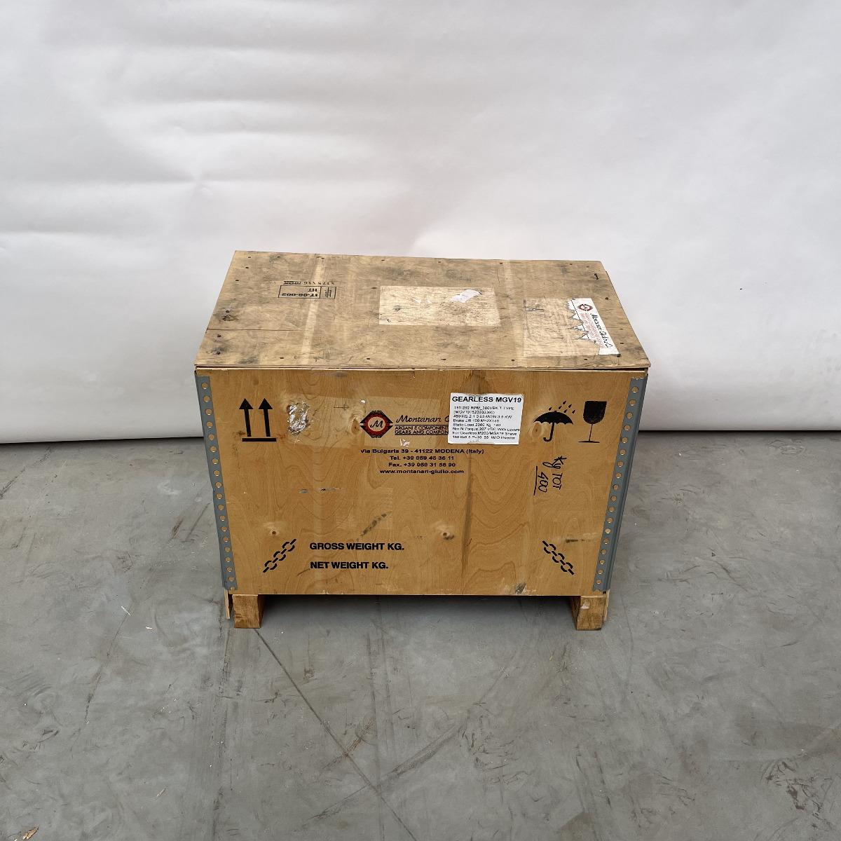 Montanari Giulio MGV191523933300 Gearless New NFP