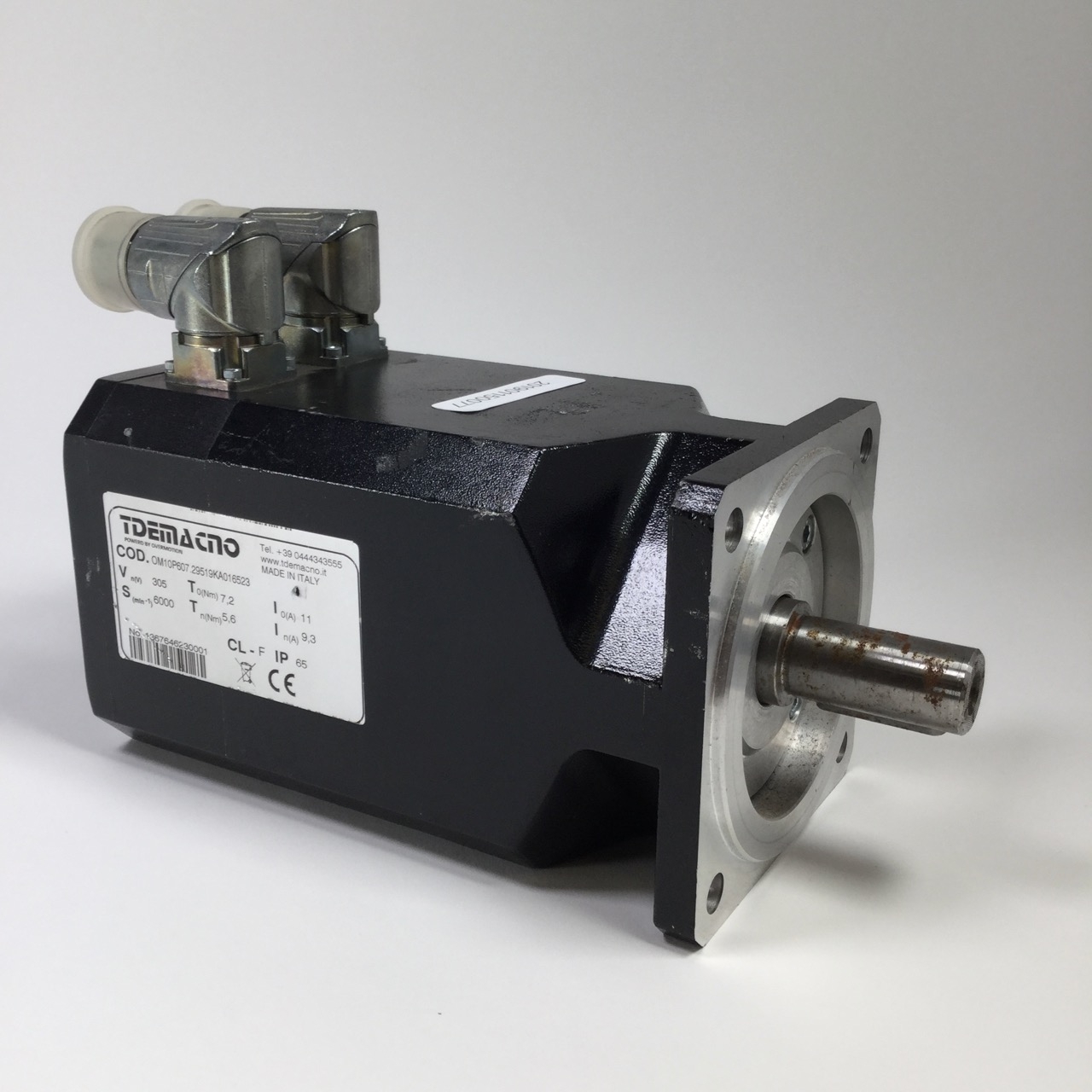 Tde Macno OM10P607-29519KA016523 Servomotor IP65 Used UMP