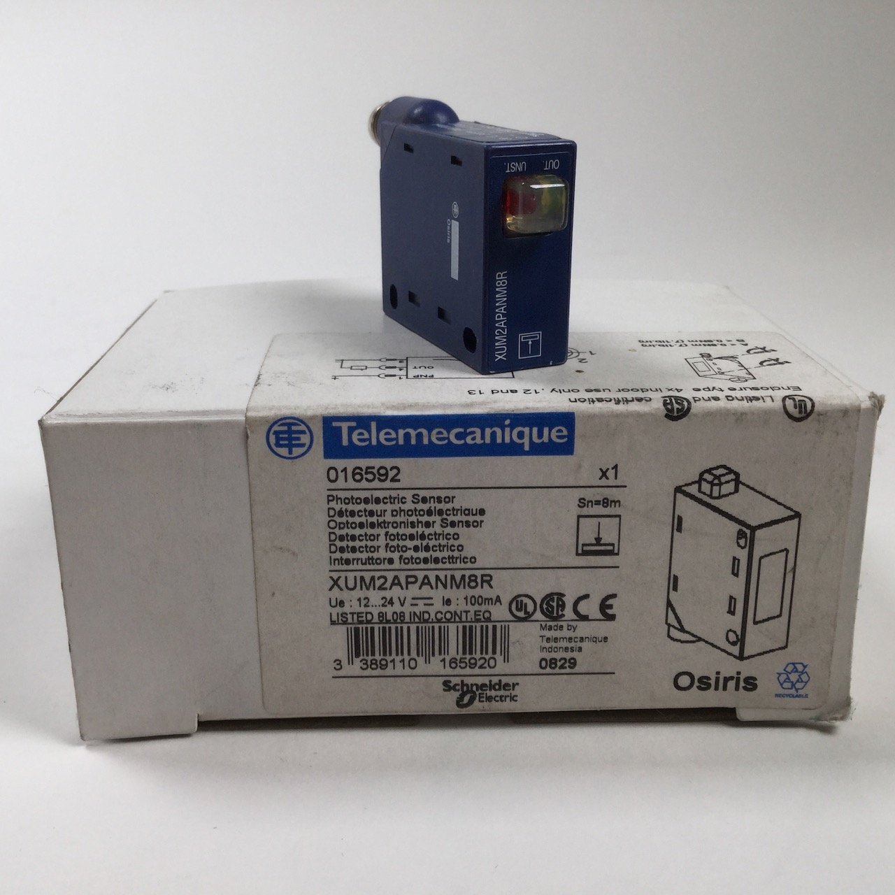 Telemecanique XUM2APANM8R photo-electric sensor New NFP