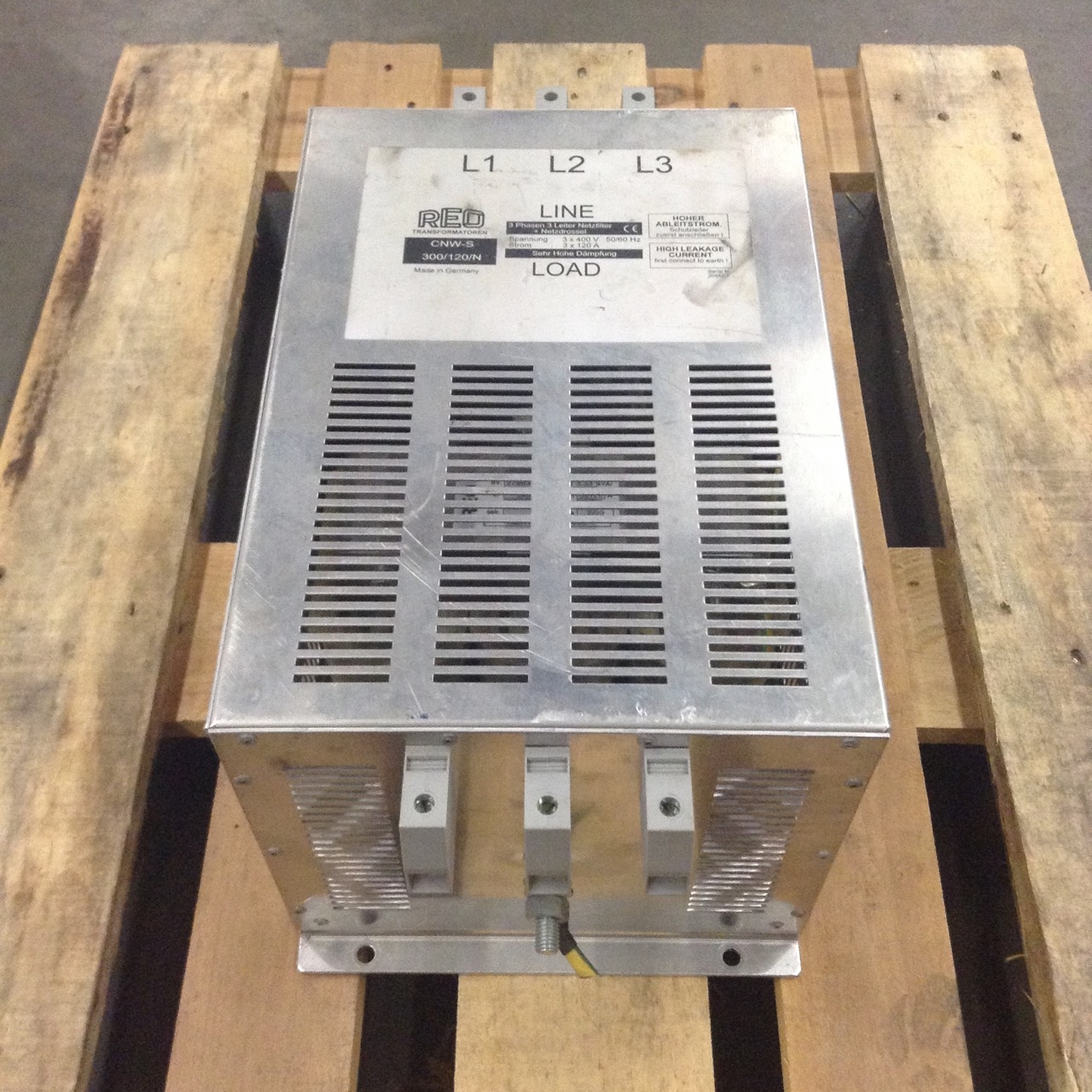 Reo Transformatoren CNW-S300/120/N 3 phase netzfilter mains filter Used UMP